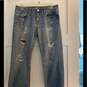 American Eagle Capri wise leg jeans 10
